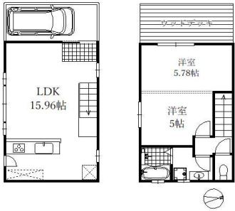 物件○○の間取り図