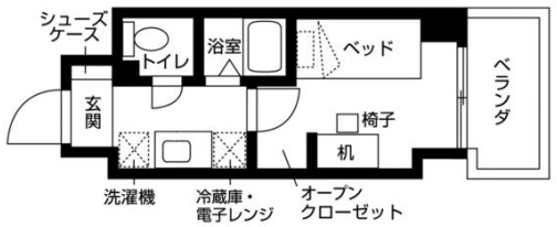 物件○○の間取り図