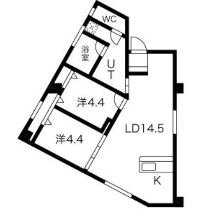 物件○○の間取り図