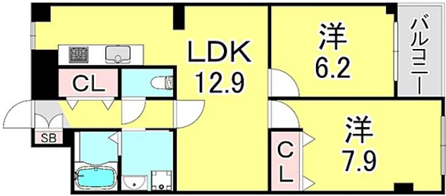 物件○○の間取り図