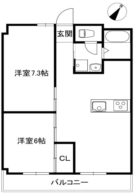 物件○○の間取り図