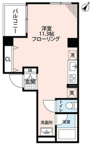 物件○○の間取り図