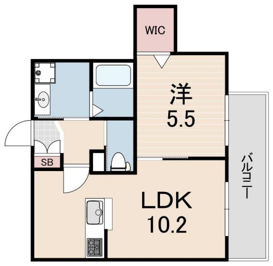 物件○○の間取り図