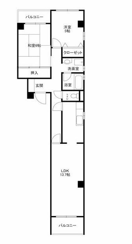 物件○○の間取り図