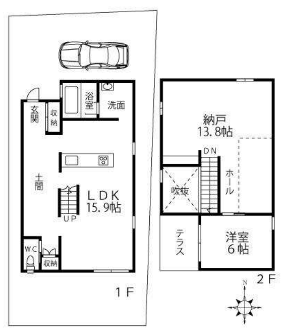 物件○○の間取り図