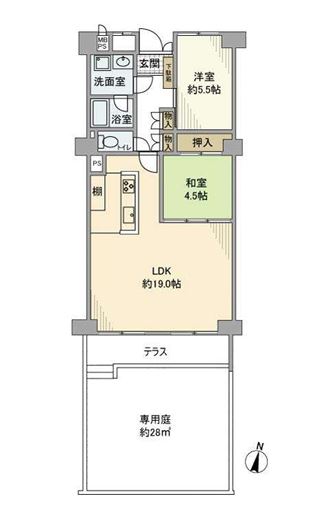 物件○○の間取り図