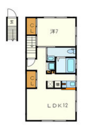 物件○○の間取り図