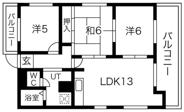 物件○○の間取り図