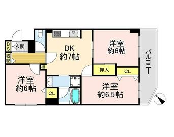 物件○○の間取り図