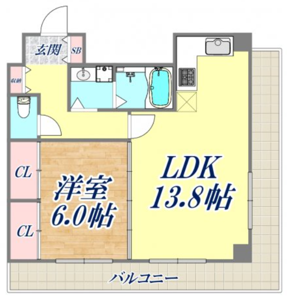 物件○○の間取り図