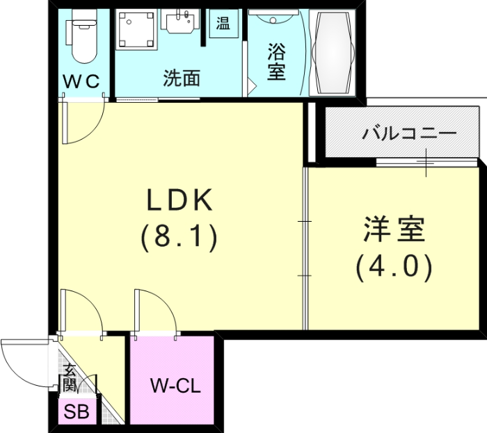 物件○○の間取り図