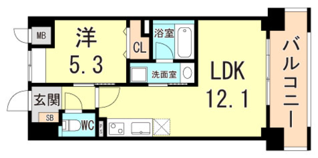 物件○○の間取り図