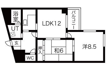 物件○○の間取り図