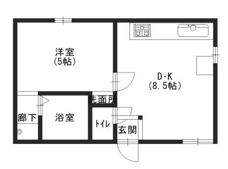 物件○○の間取り図