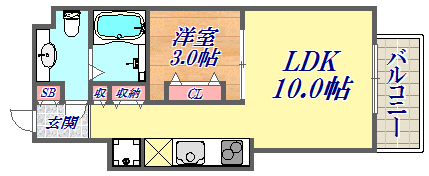 物件○○の間取り図