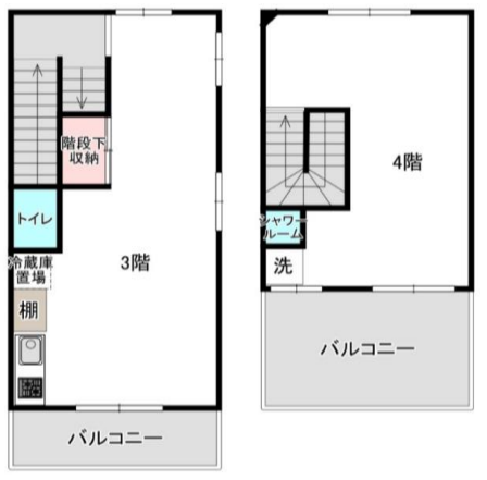 物件○○の間取り図