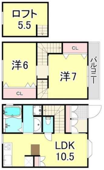 物件○○の間取り図