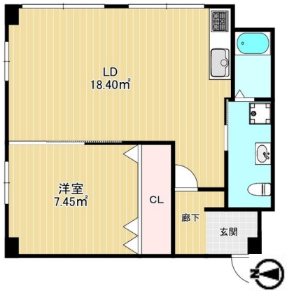 物件○○の間取り図