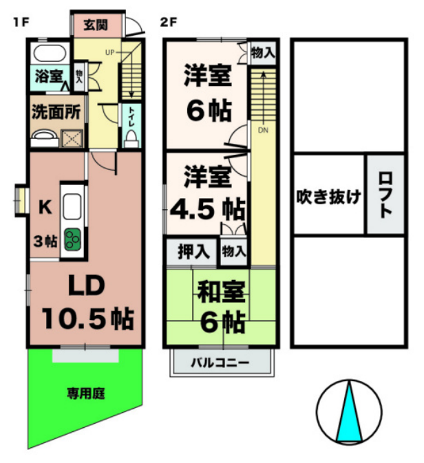 物件○○の間取り図