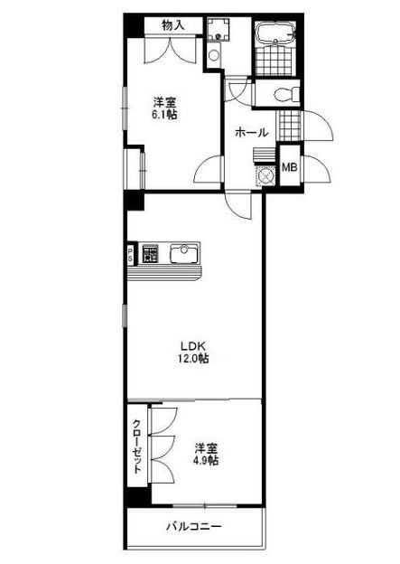 物件○○の間取り図