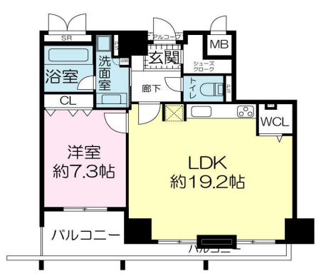 物件○○の間取り図