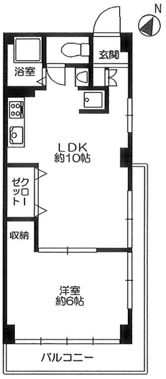 物件○○の間取り図