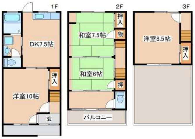 物件○○の間取り図