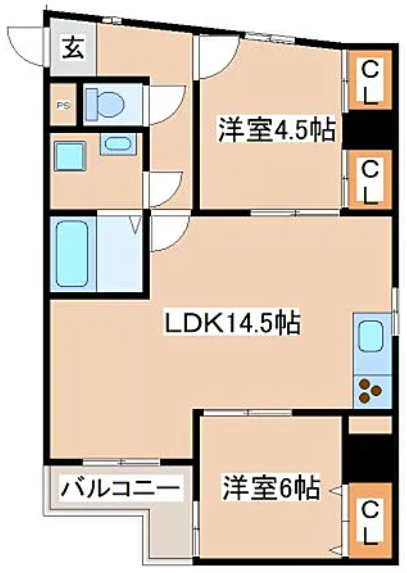 物件○○の間取り図