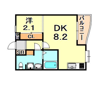 物件○○の間取り図