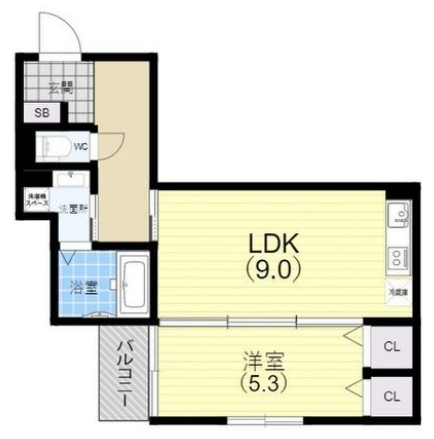 物件○○の間取り図