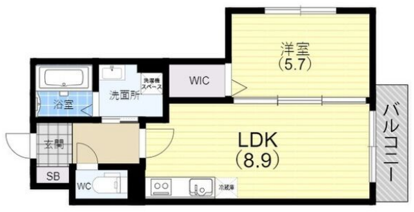 物件○○の間取り図