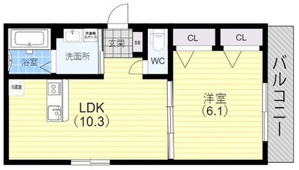 物件○○の間取り図