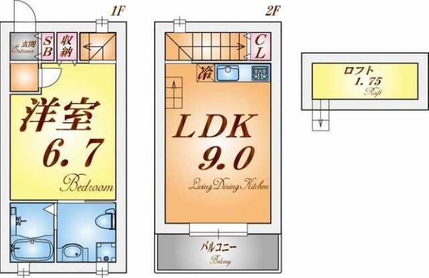 物件○○の間取り図