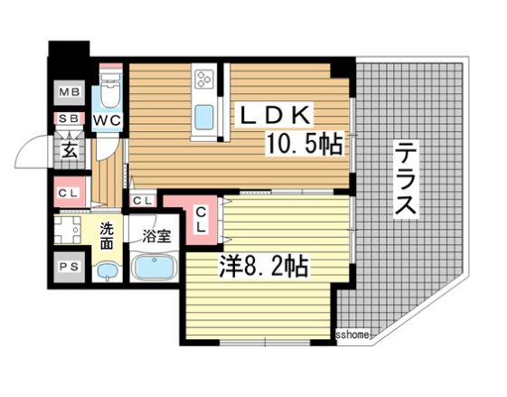 物件○○の間取り図