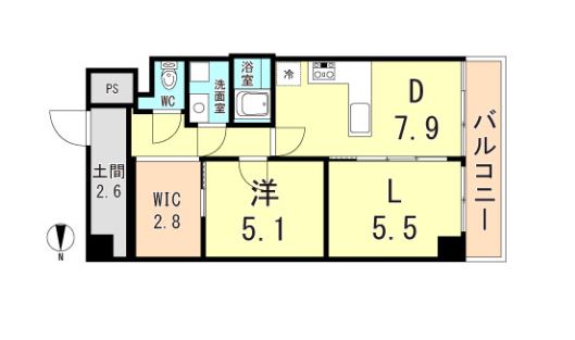 物件○○の間取り図