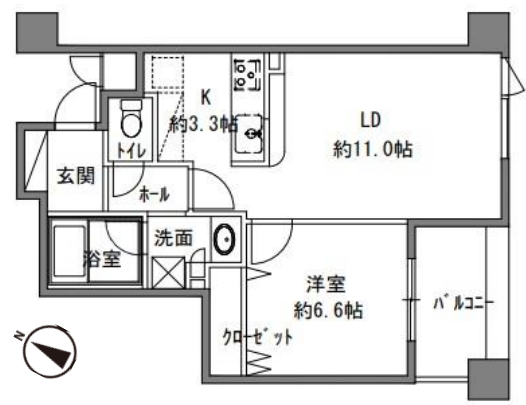 物件○○の間取り図