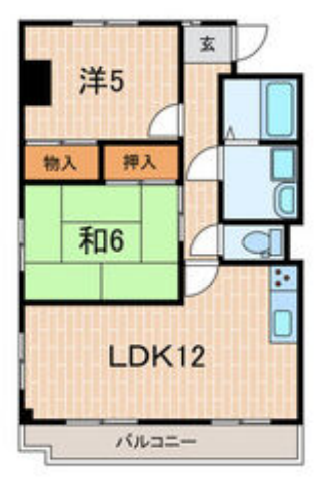 物件○○の間取り図