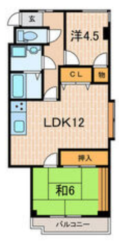 物件○○の間取り図