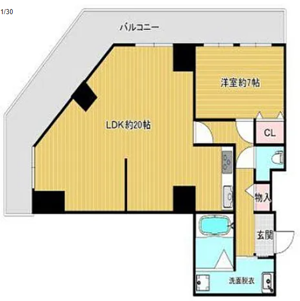 物件○○の間取り図