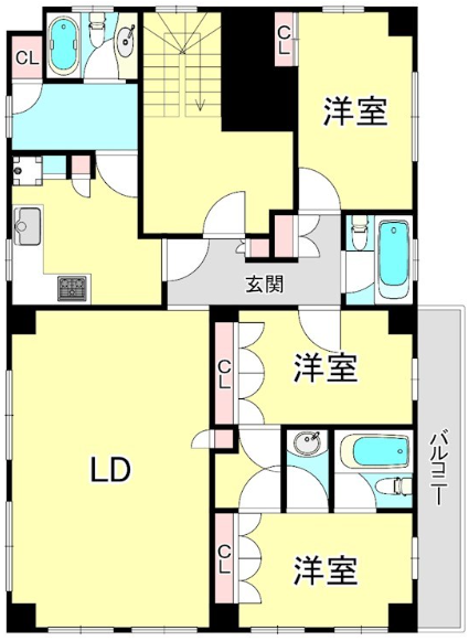 物件○○の間取り図