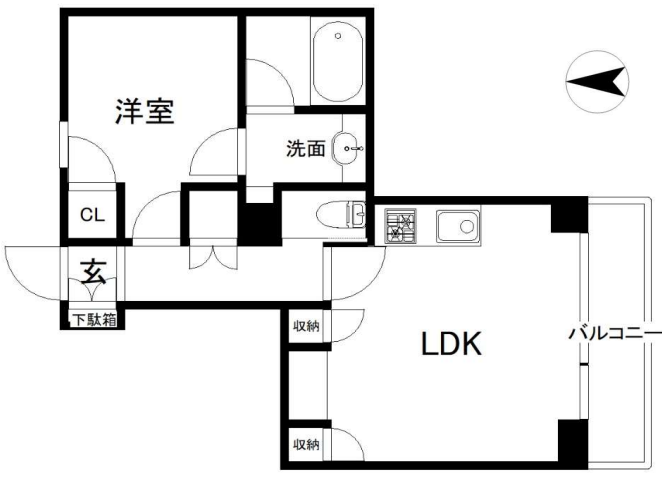 物件○○の間取り図