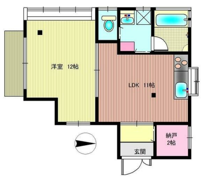 物件○○の間取り図