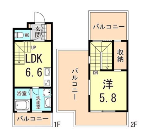 物件○○の間取り図