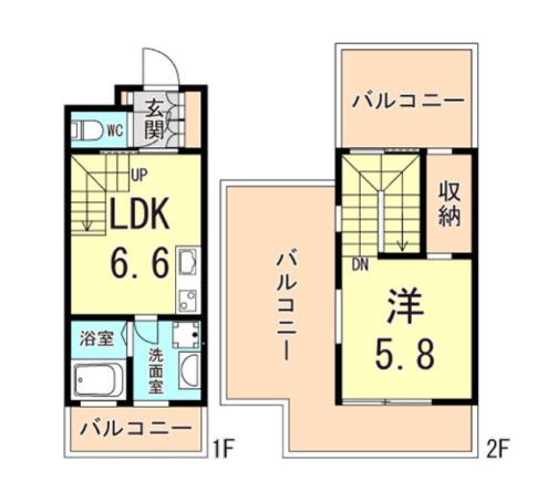 物件○○の間取り図