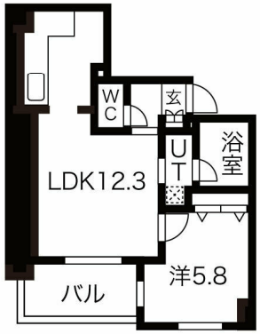 物件○○の間取り図