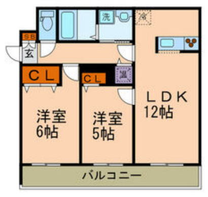 物件○○の間取り図