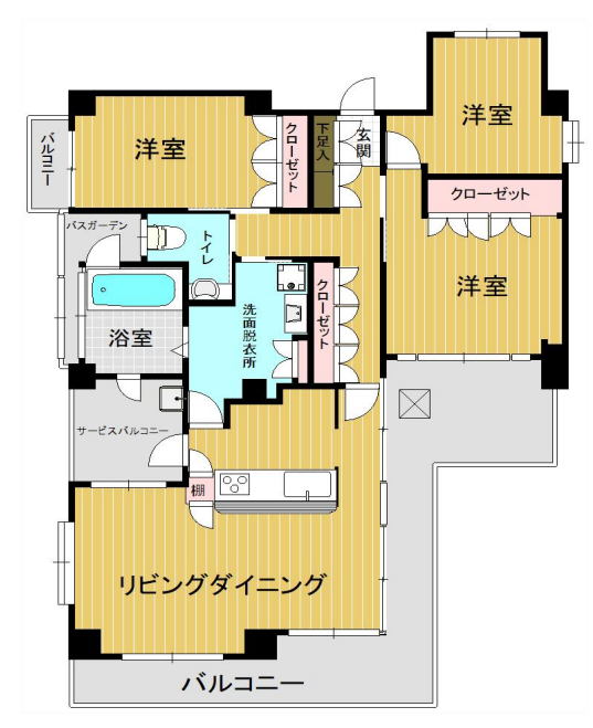 物件○○の間取り図