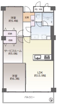 物件○○の間取り図