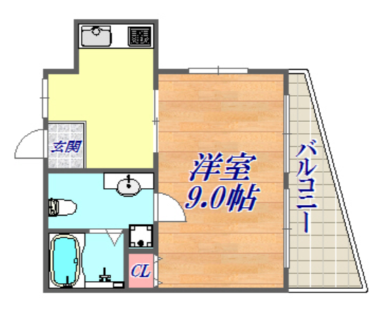 物件○○の間取り図