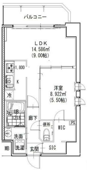 物件○○の間取り図